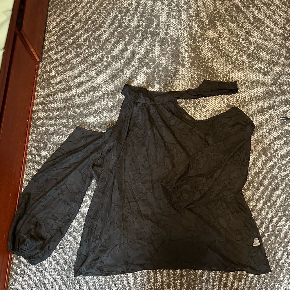 Sexy sheer off the shoulder blouse
